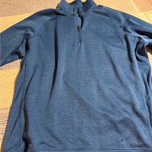 Men’s Under Armour Blue Zip-Up 1/4 zip 2XL